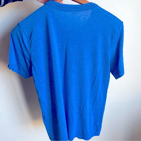 AB Repreve Yellowstone National Park Hiking Boot Blue Graphic Tee shirt small S - Picture 4 of 7